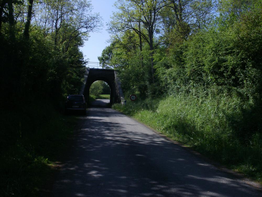 le dernier viaduc de la ligne Mayenne - La Chapelle Anyhenaise avant la jonction avec la ligne Le Mans - Laval - Rennes.JPG